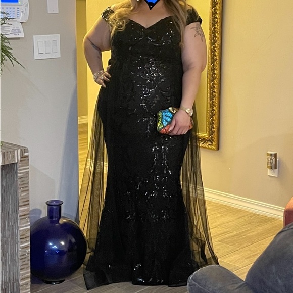 Gently used. True to size Gala dress - Picture 5 of 8